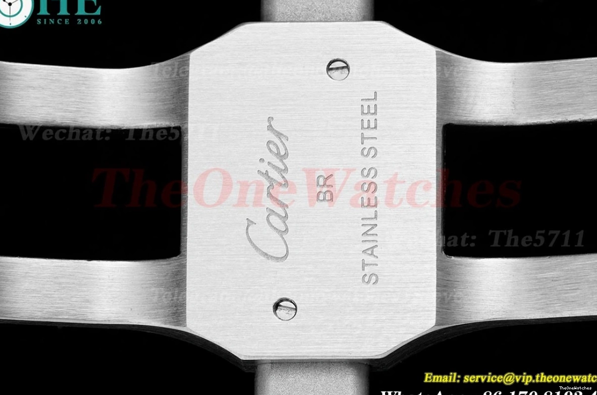SS SS Santos Cartier XL 40mm MY9015 AF Green De Dial 0522
